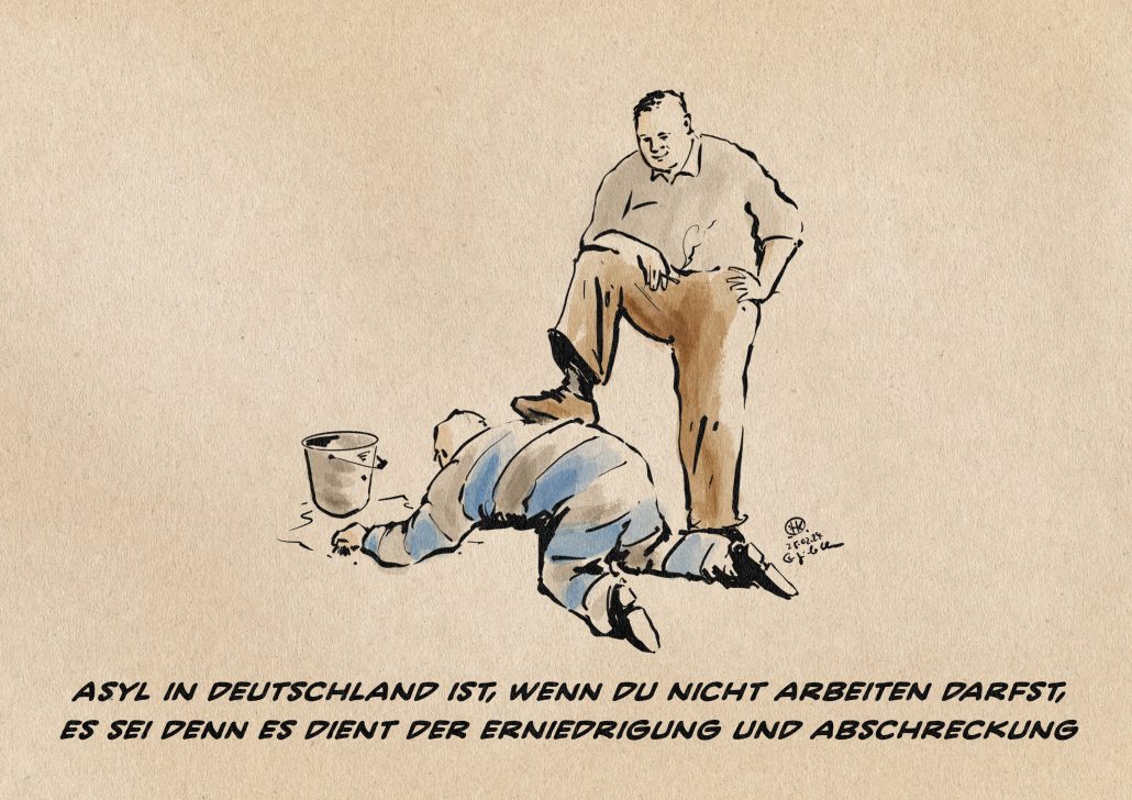 Hurra, wir haben wieder Zwangsarbeit