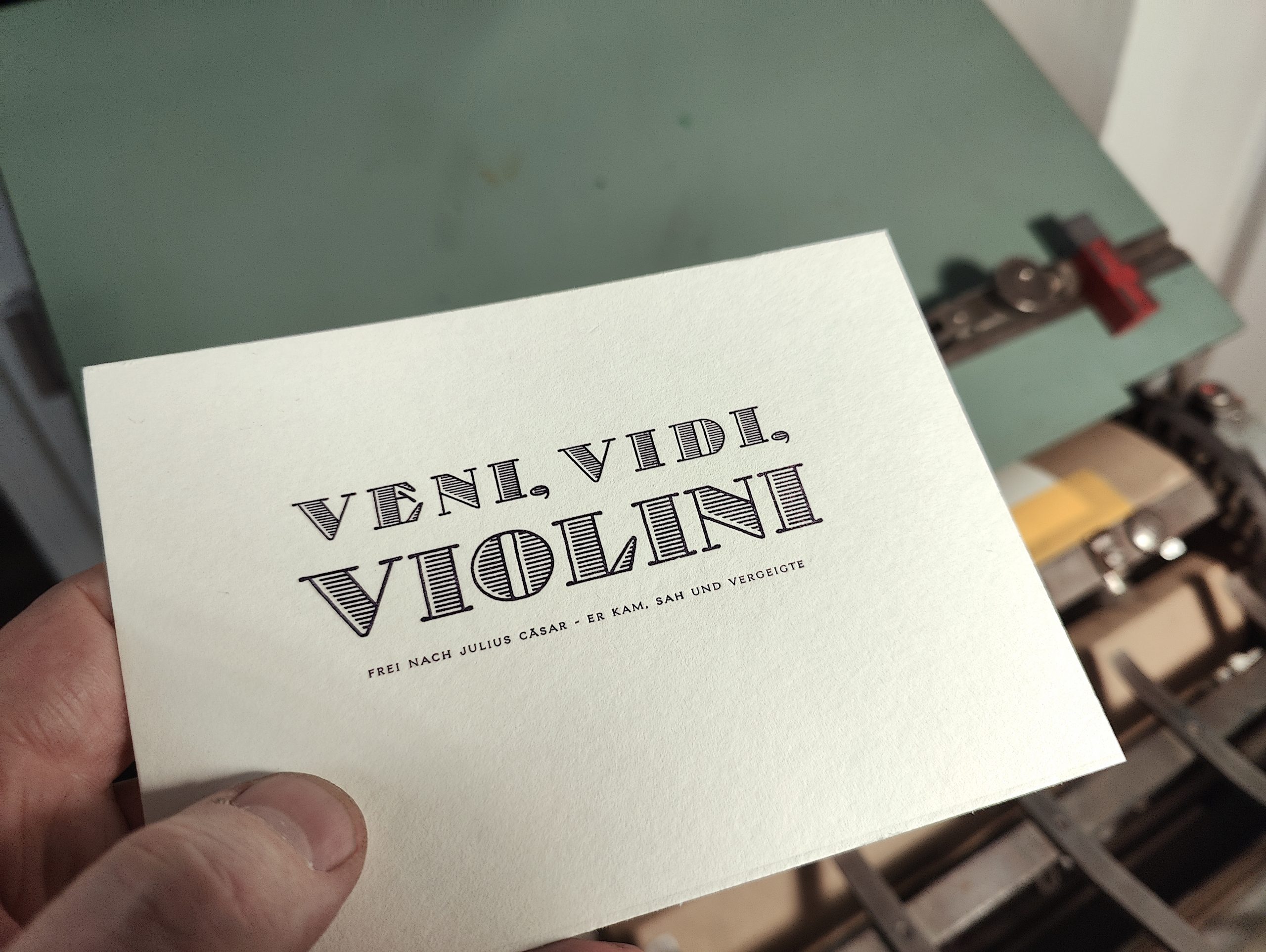 Veni, Vidi, Violini – Bild 3