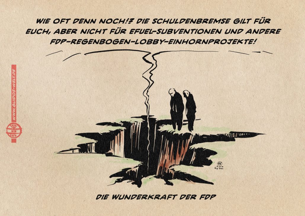 Die Minderheitregierung der FDP