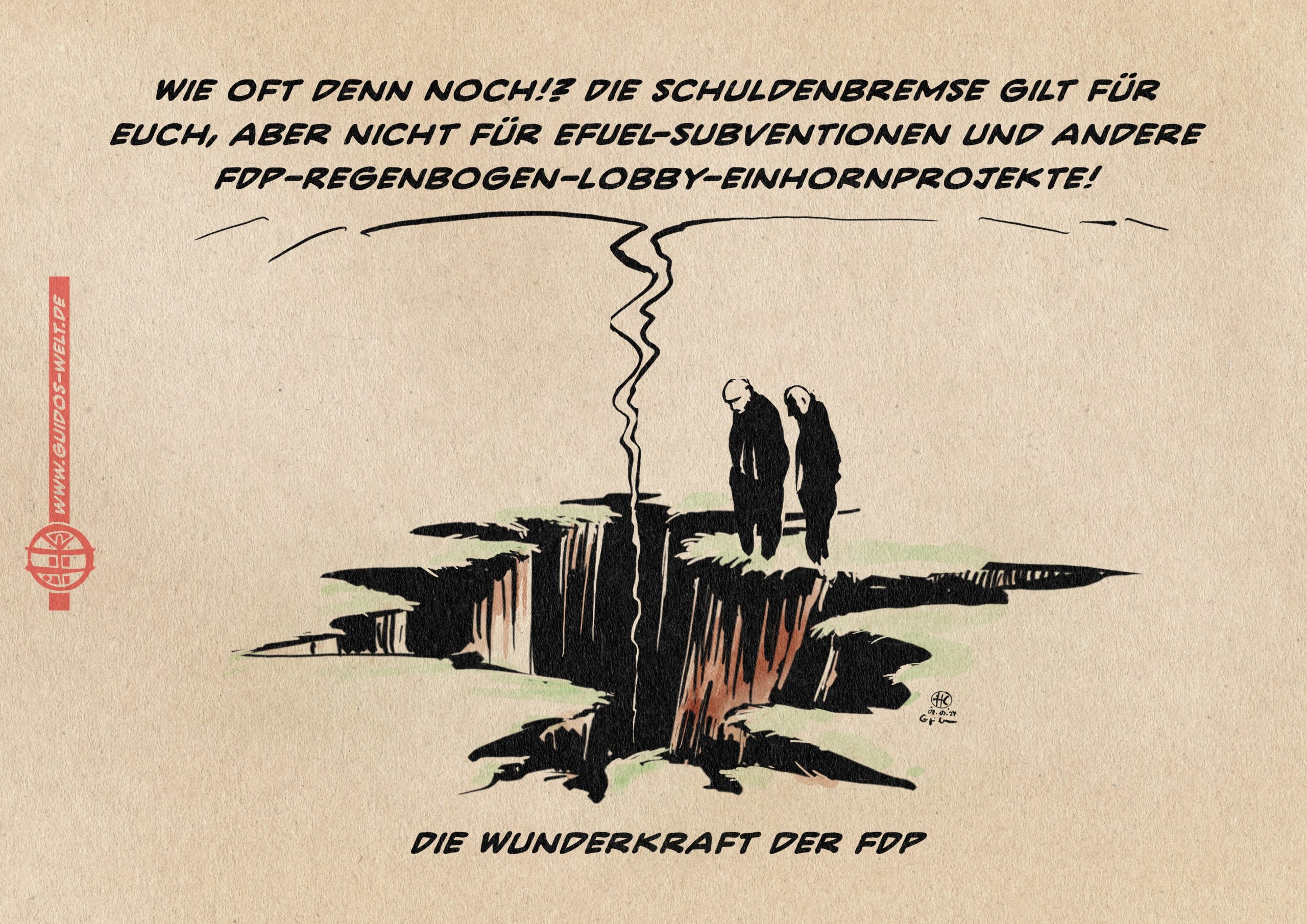 Die Minderheitregierung der FDP