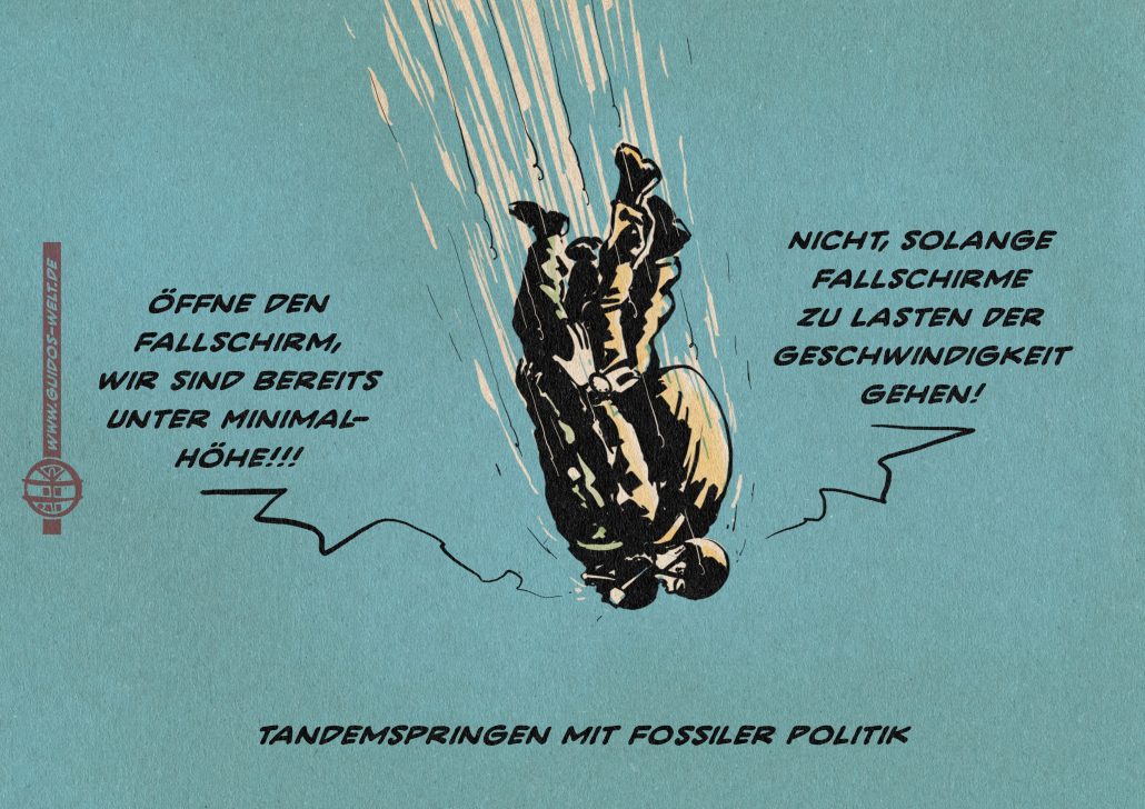 Fossiler Tandemsprung