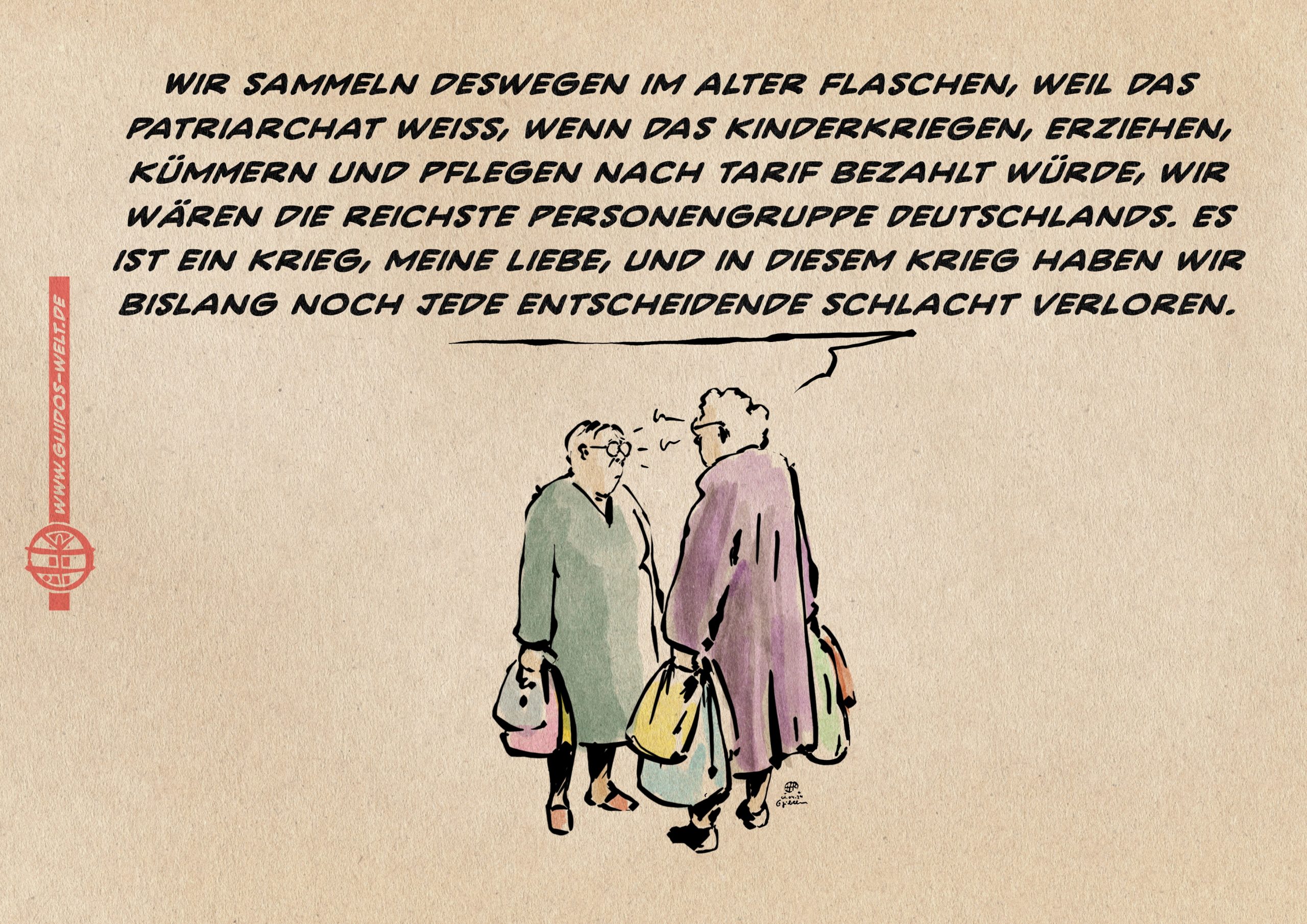 Es ist ein Krieg