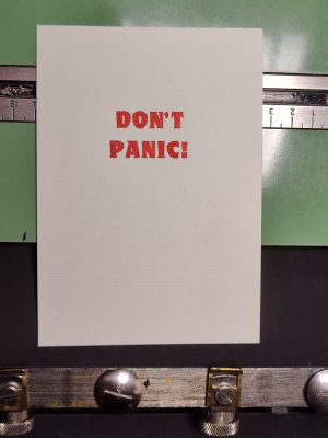 Don't Panic