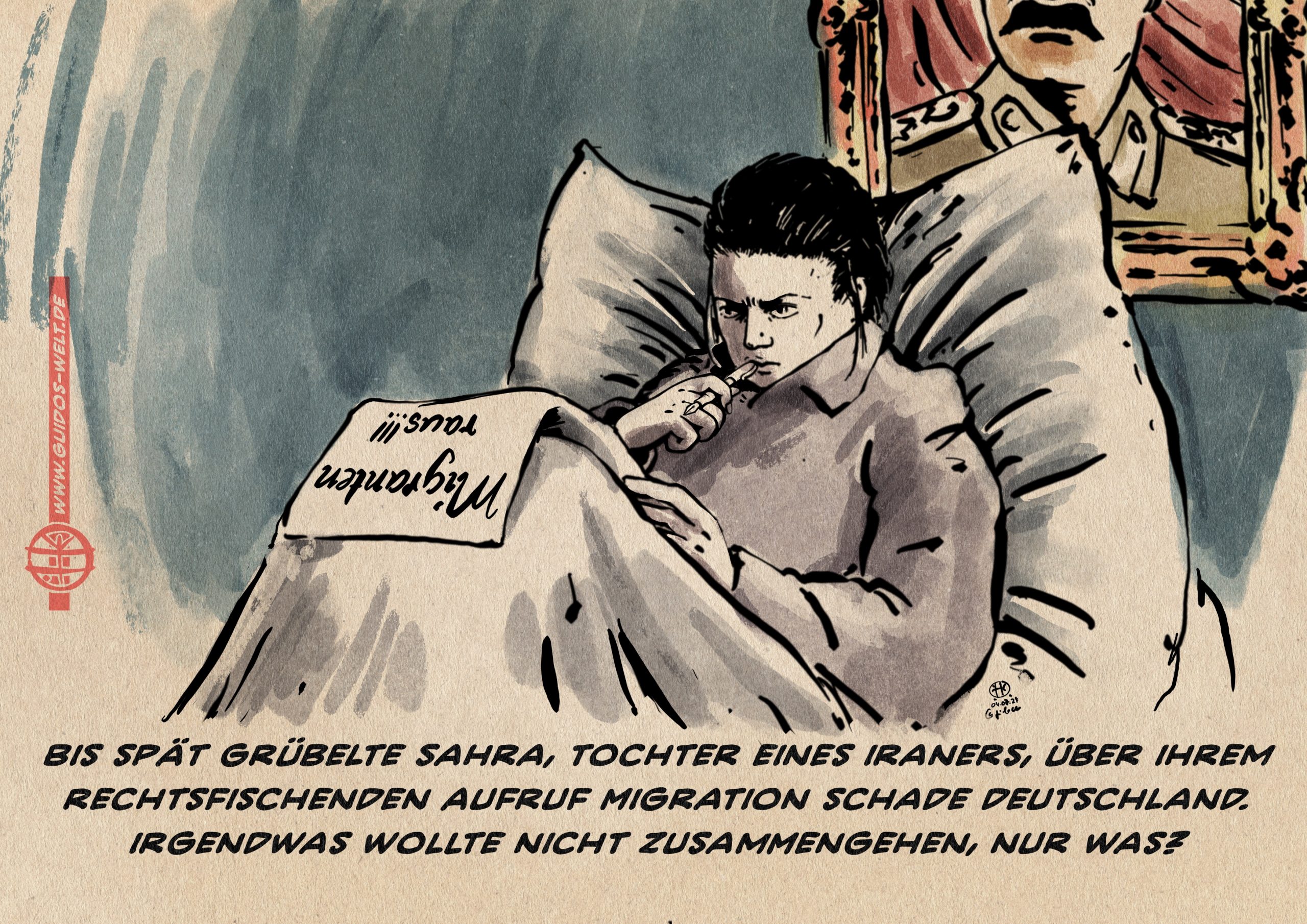 Die Nationalistische Migrantin
