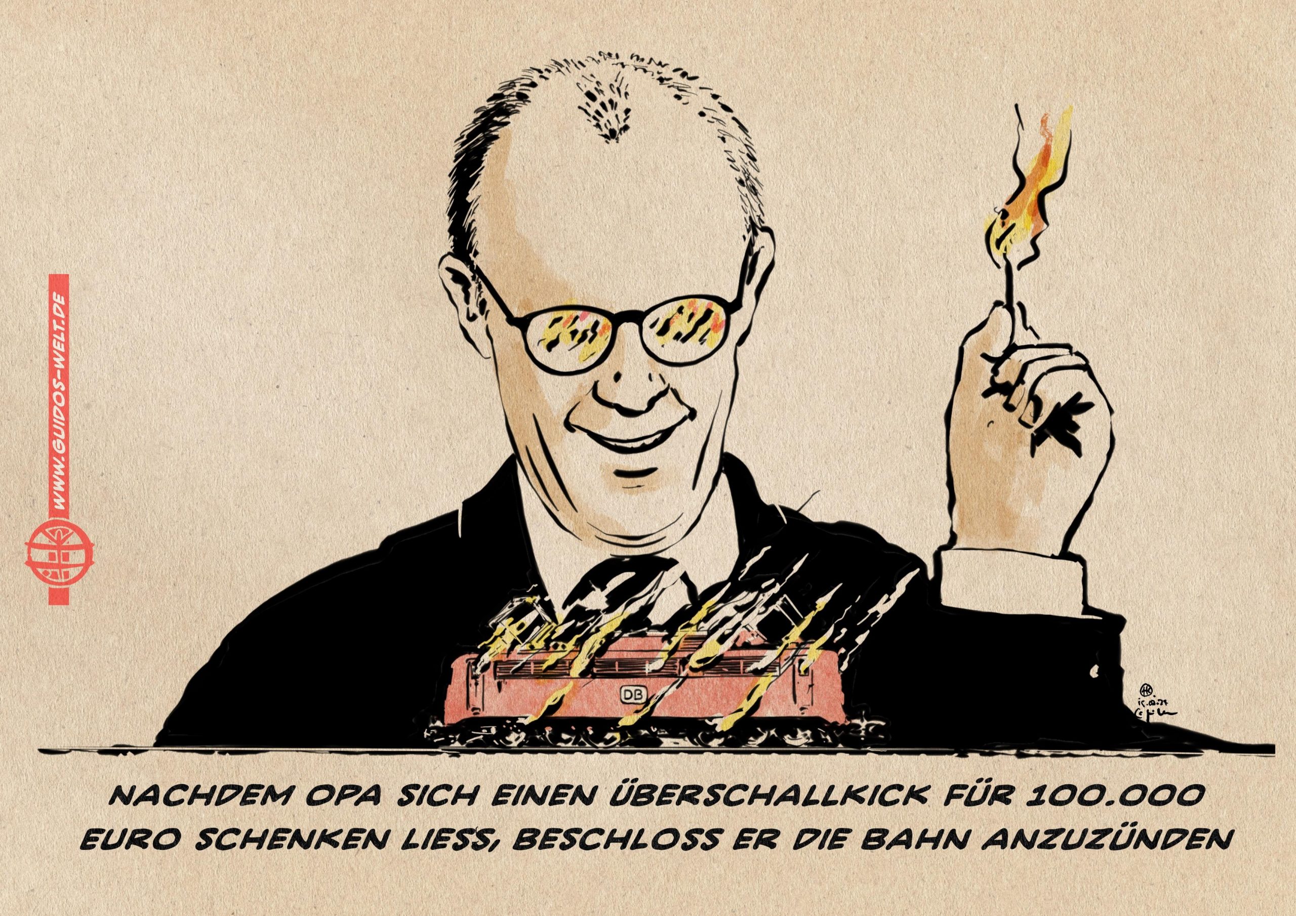 Opas Überschallkicknachbrenner