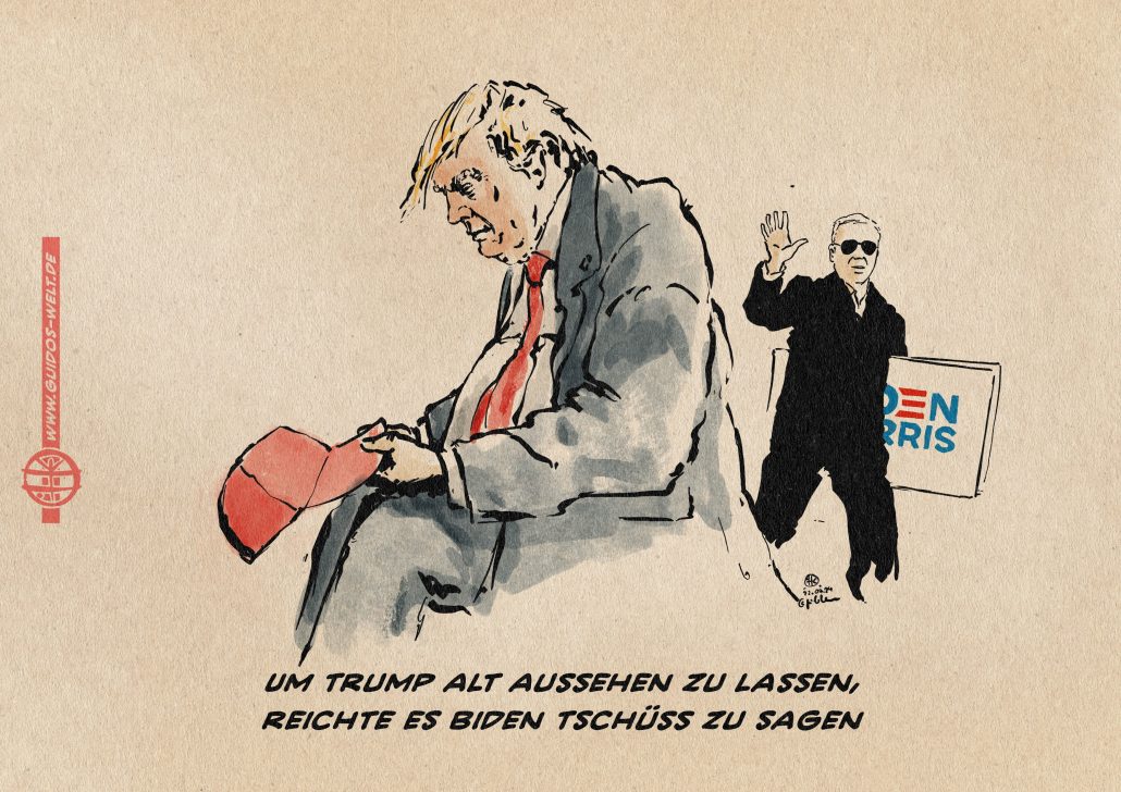 Trump sieht plötzlich alt aus
