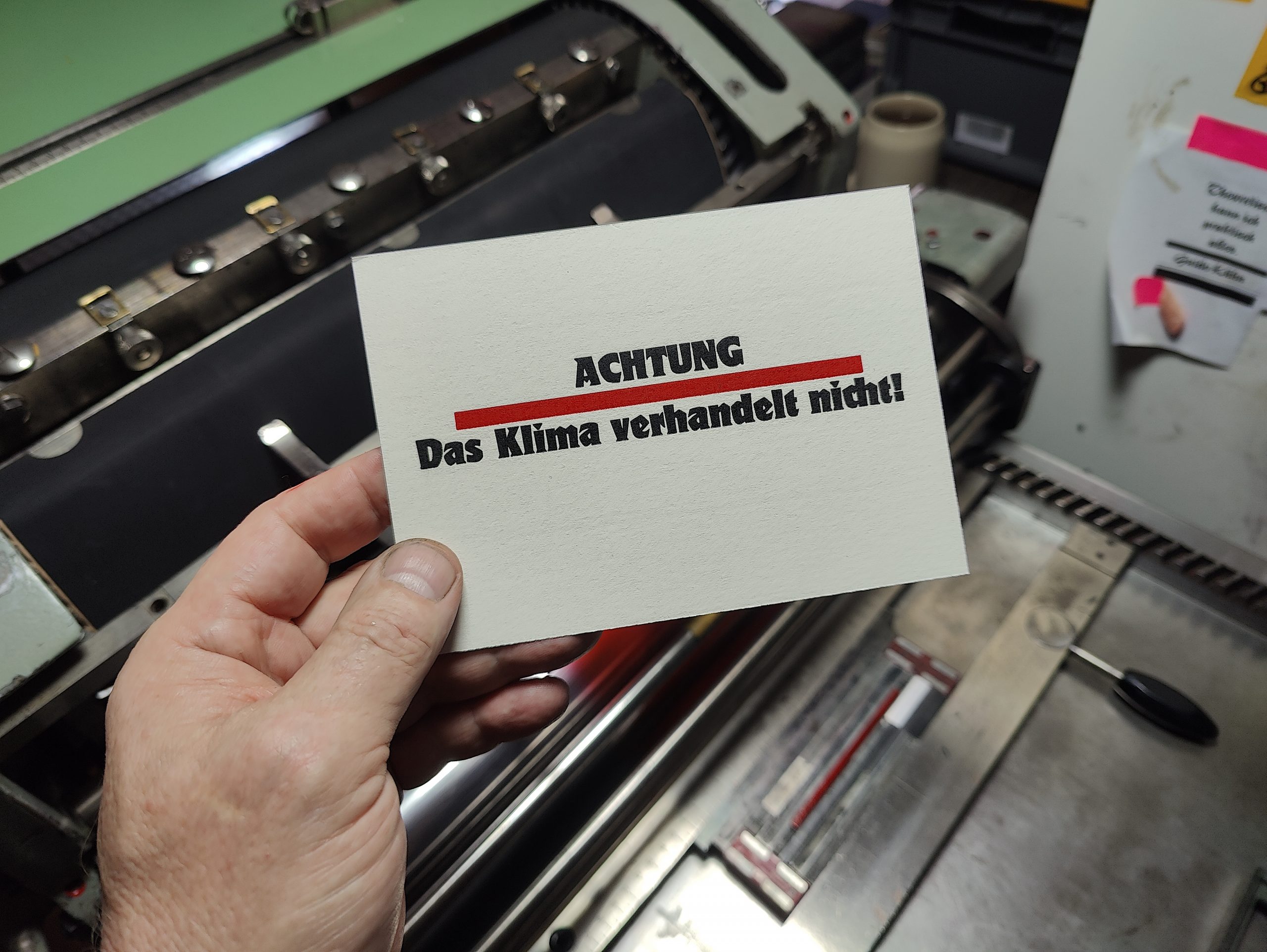Klima verhandelt nicht – Bild 2