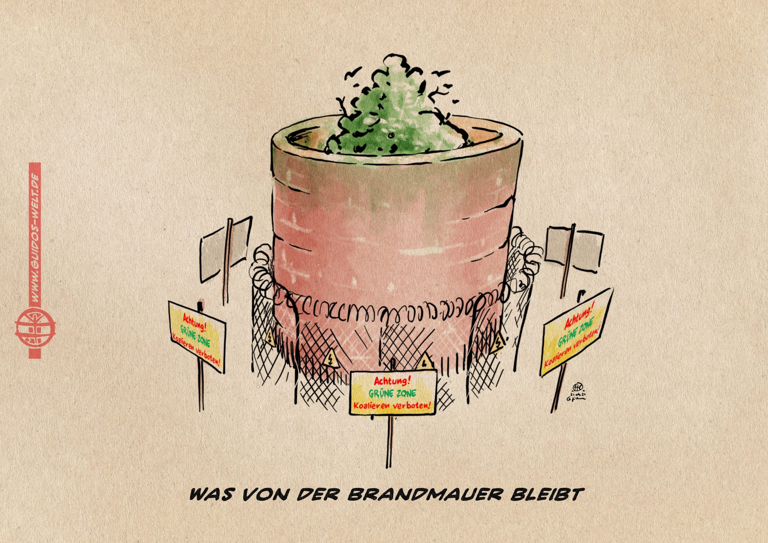 Die Brandmauer steht
