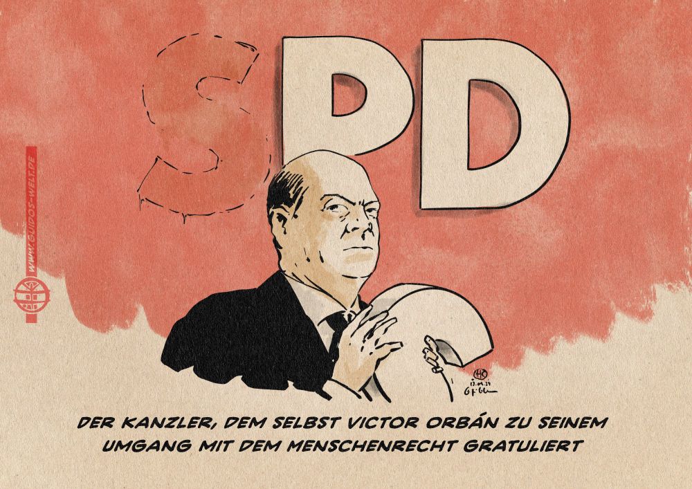 Ausgescholzt