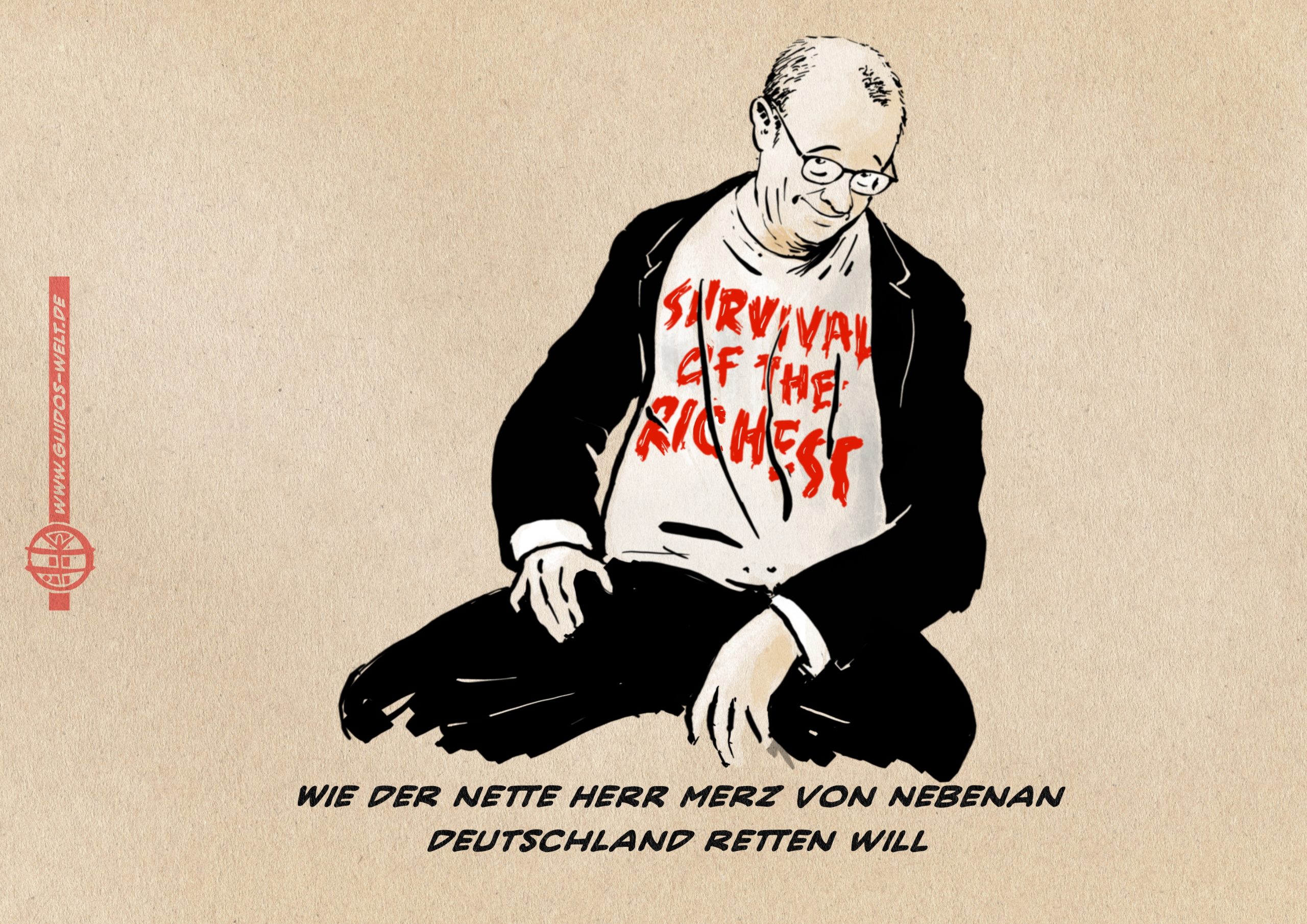 Der nette Herr Merz von Nebenan