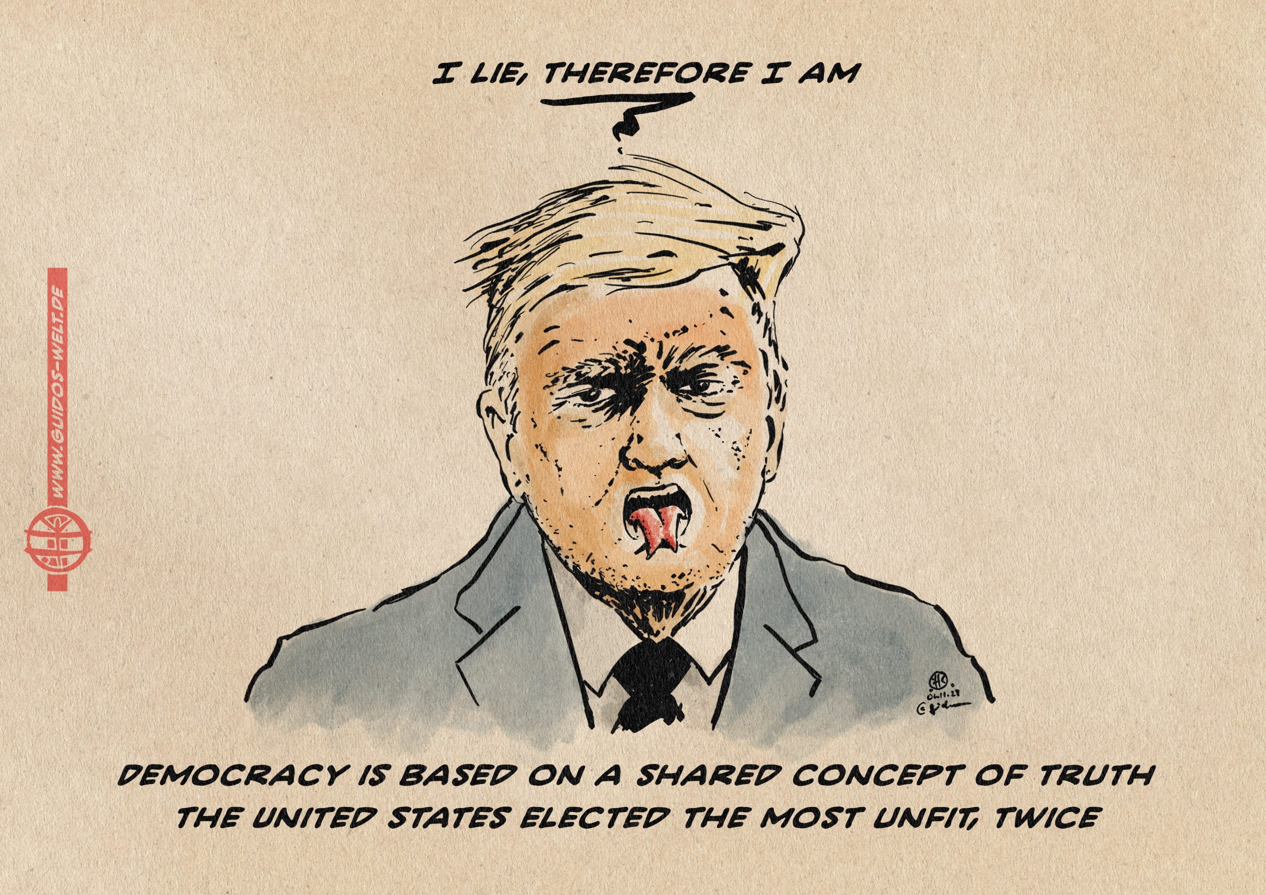 I lie, therefore I am