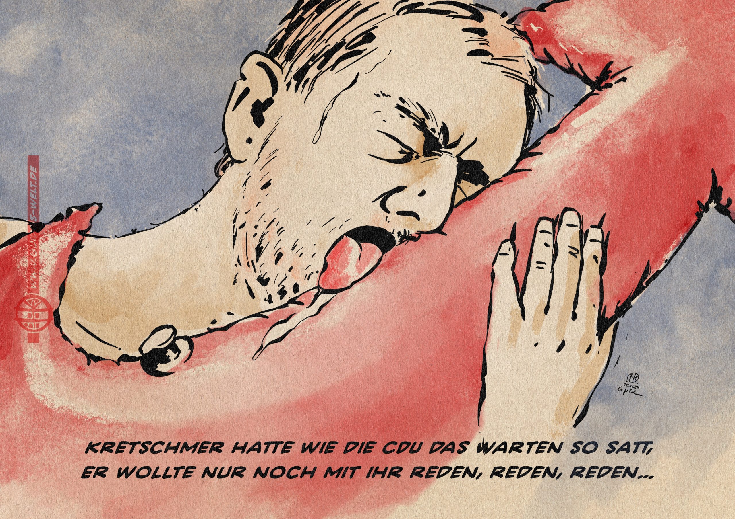 Reden, endlich reden