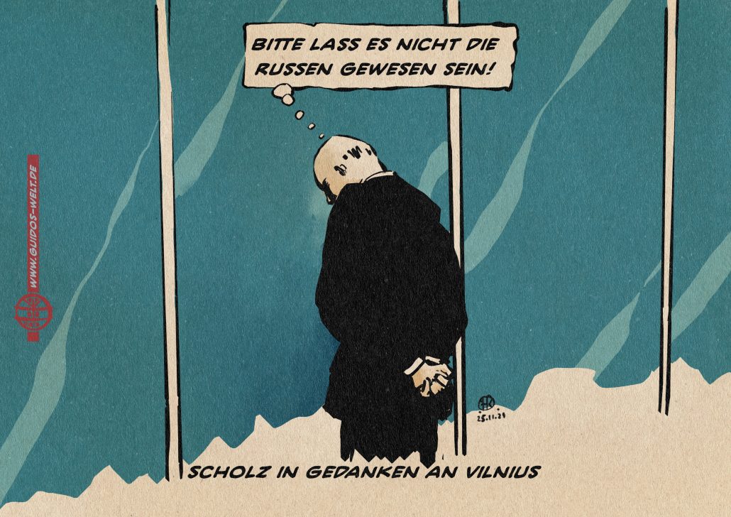 Die Sorge des Friedenskanzlers