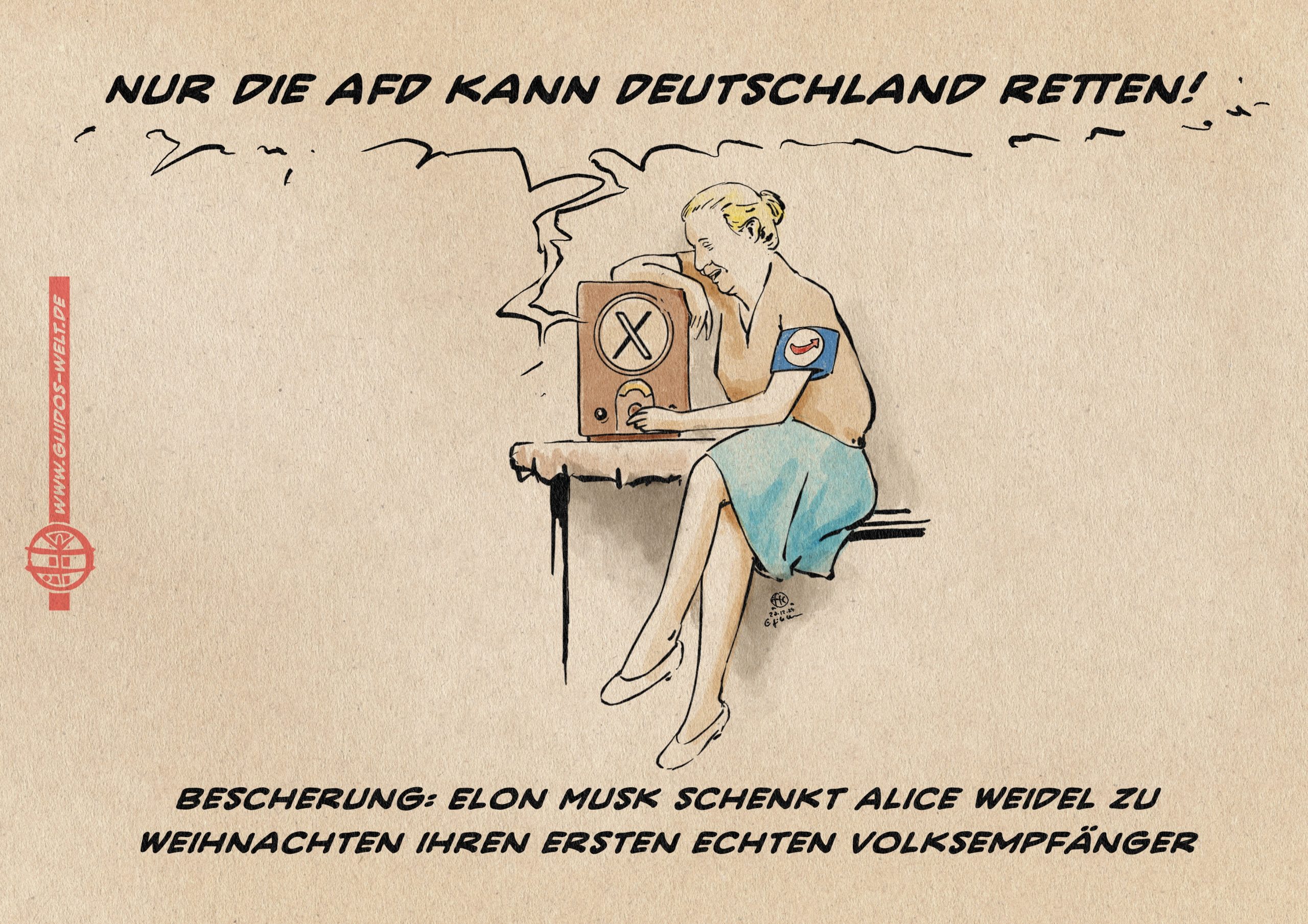 Weidels erster Volksempfänger
