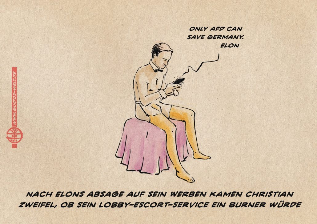 Lindners Abwärtswerben