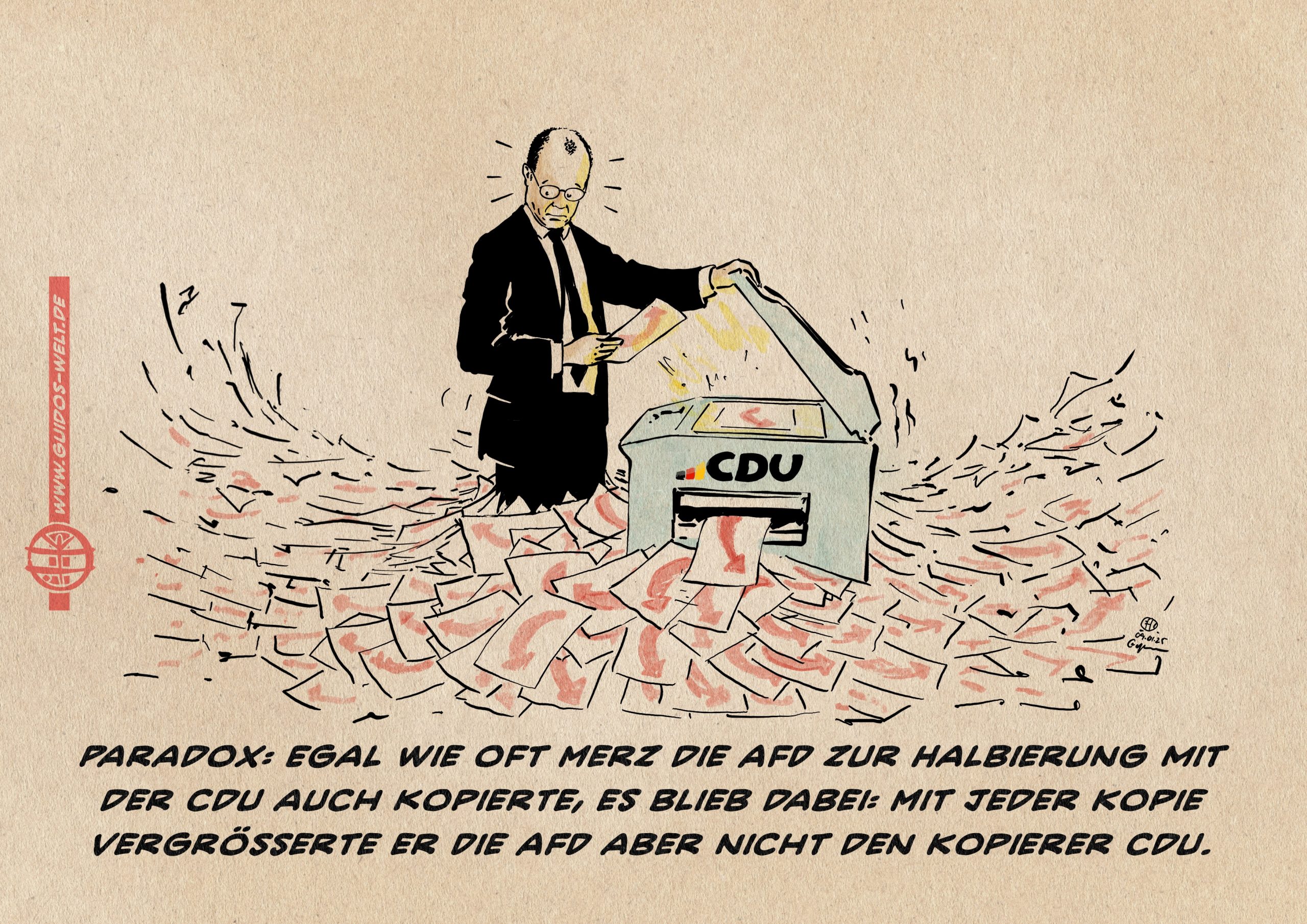 Das Merzsche’ Kopierparadoxon