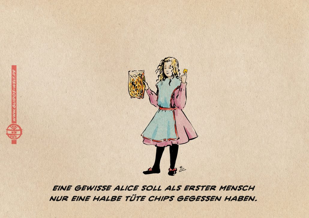 Nur eine halbe Tüte Chips