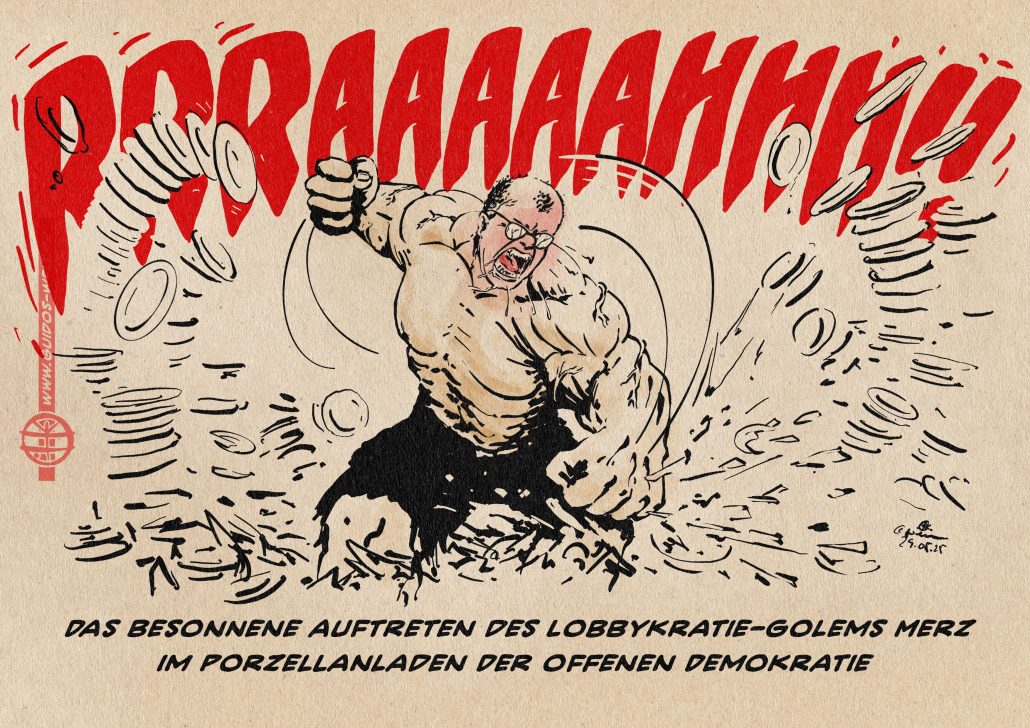 Der Lobbykratie-Golem
