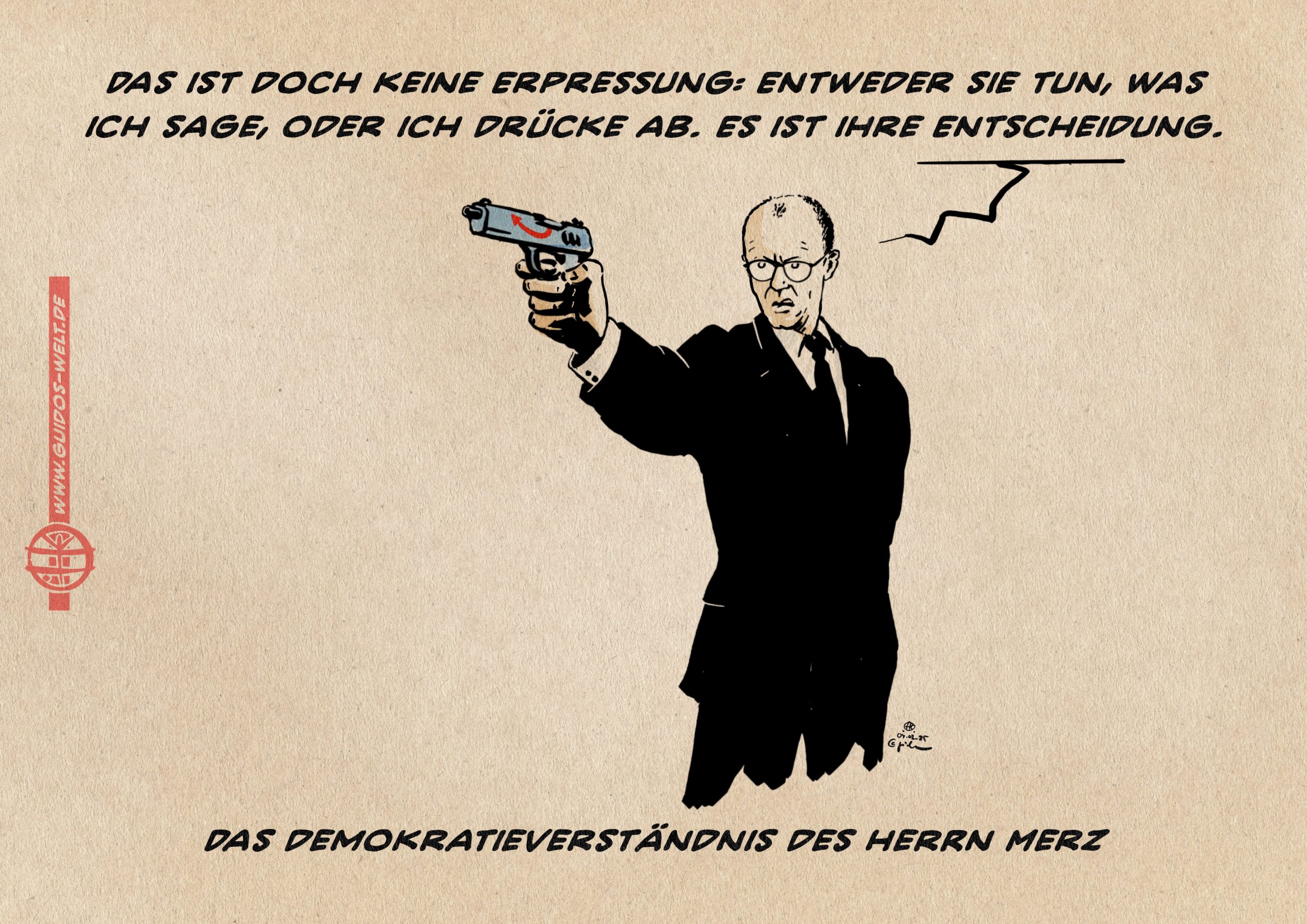 Das Demokratieverständnis des Herrn Merz