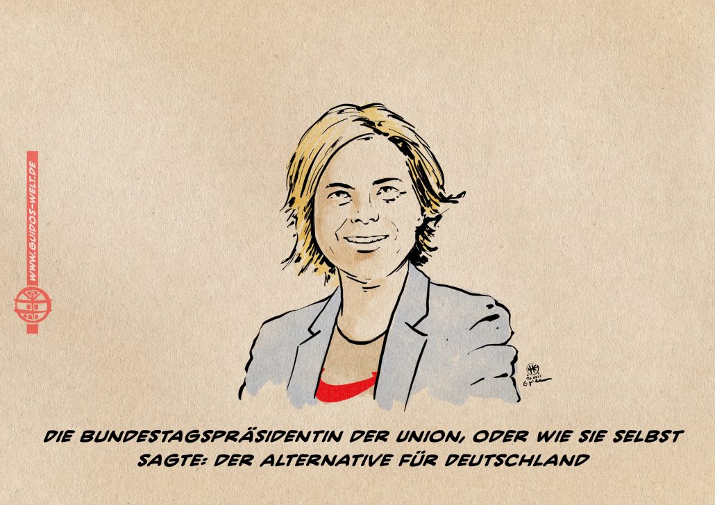 Die alternative Bundestagspräsidentin