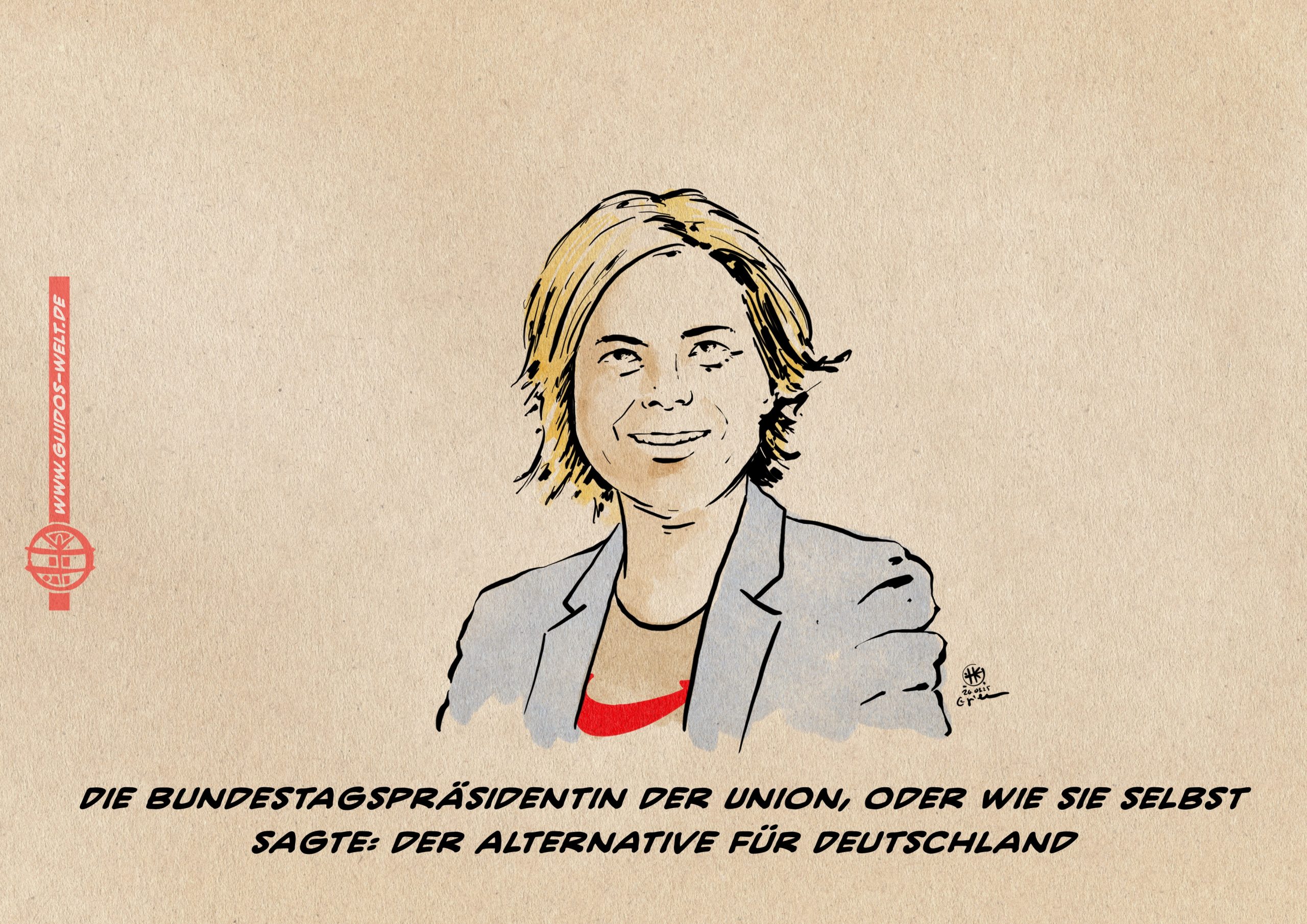 Die alternative Bundestagspräsidentin