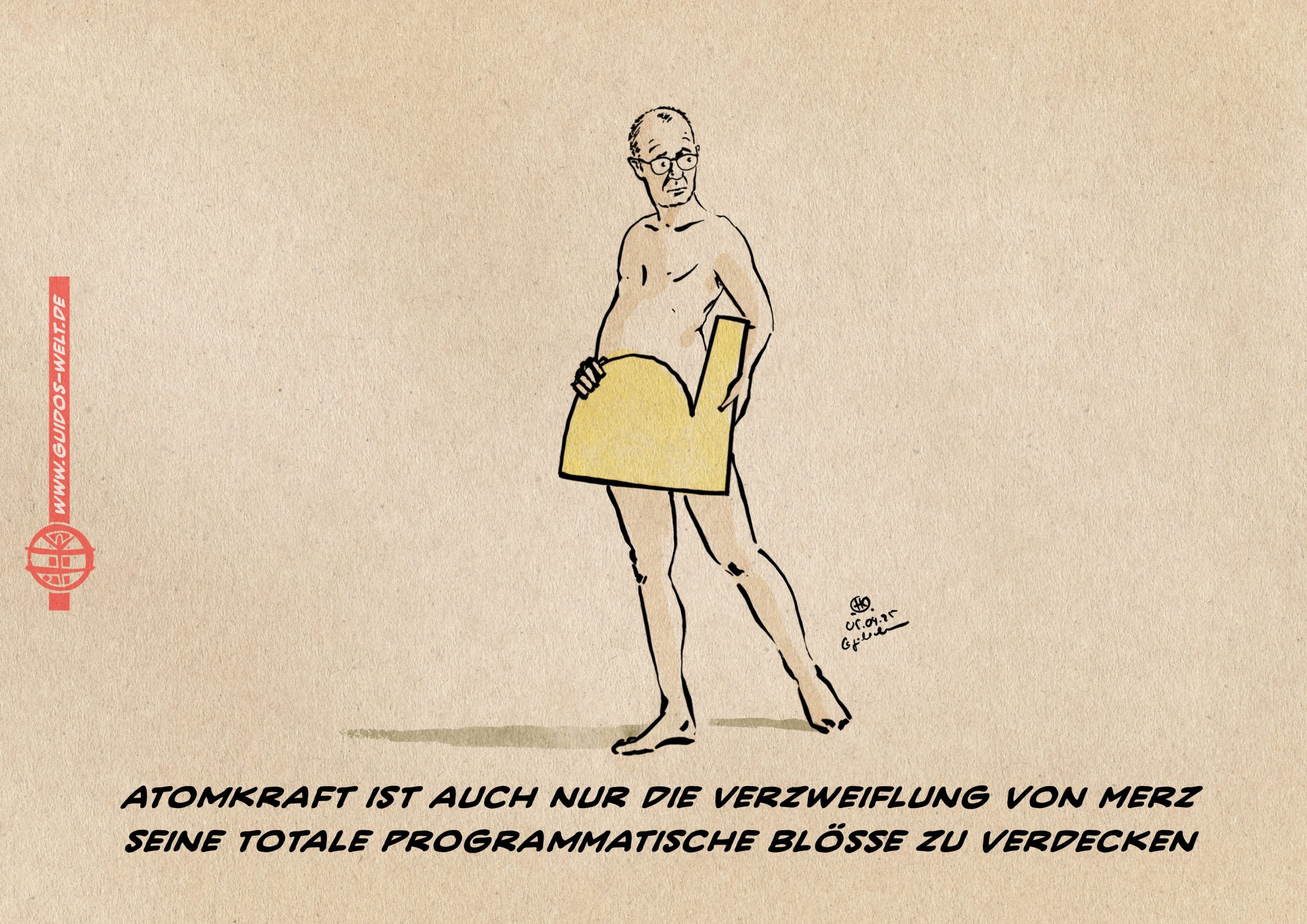 Der Nackte und seine Atome