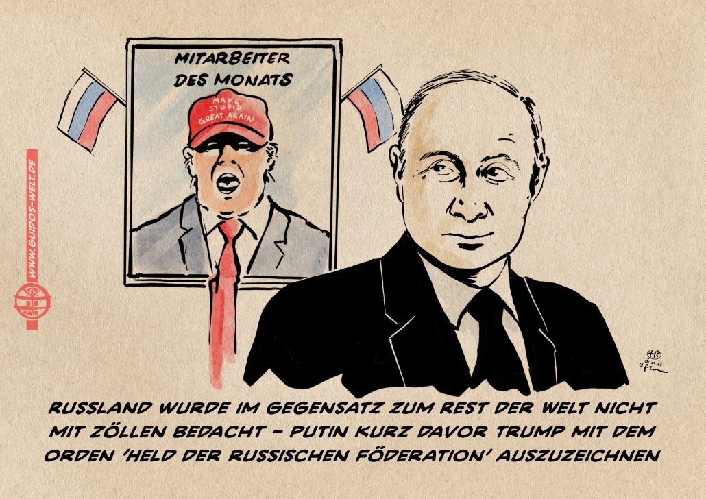 Putins Mitarbeiter des Monats