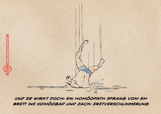 Die Vernunft im Homöobad