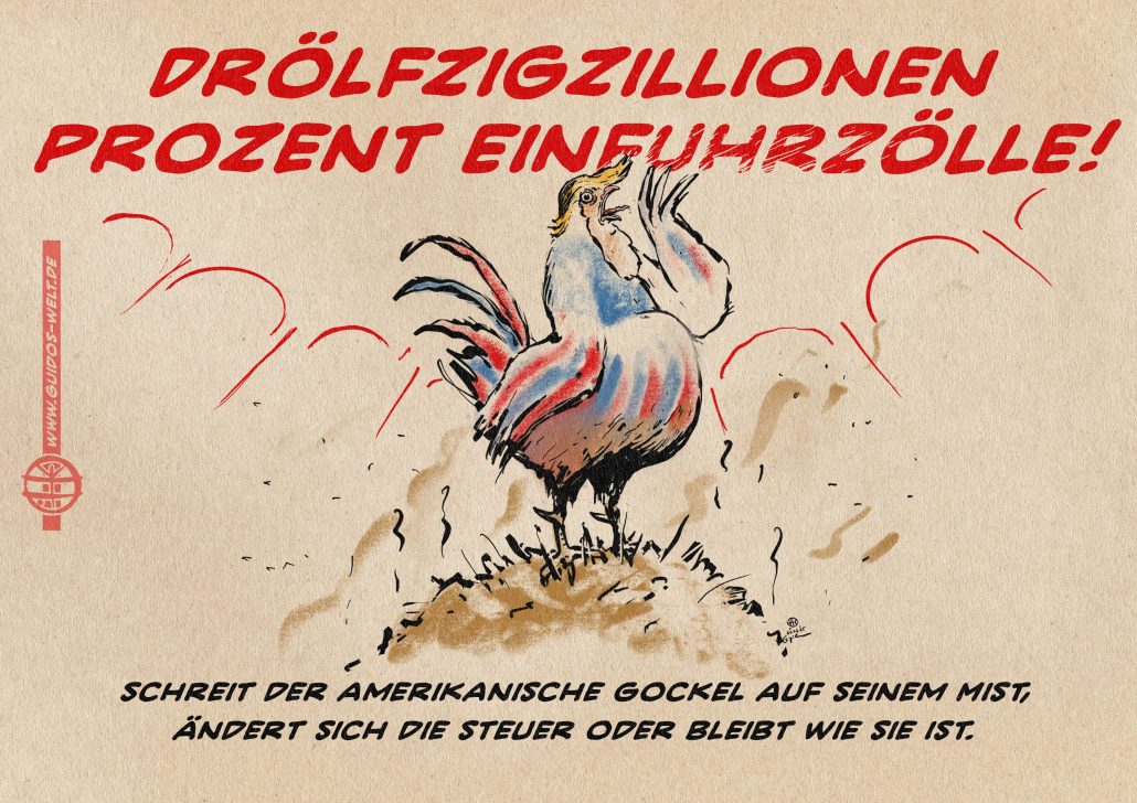 Der Gockel (schreit mal wieder)
