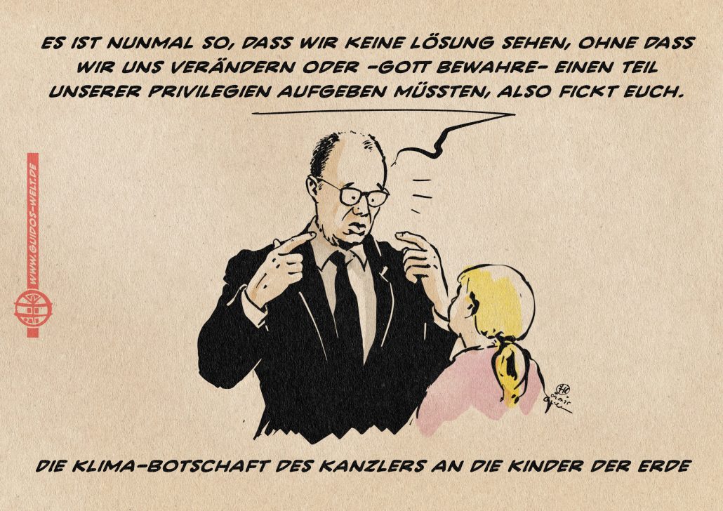 Die Botschaft des Kanzlers