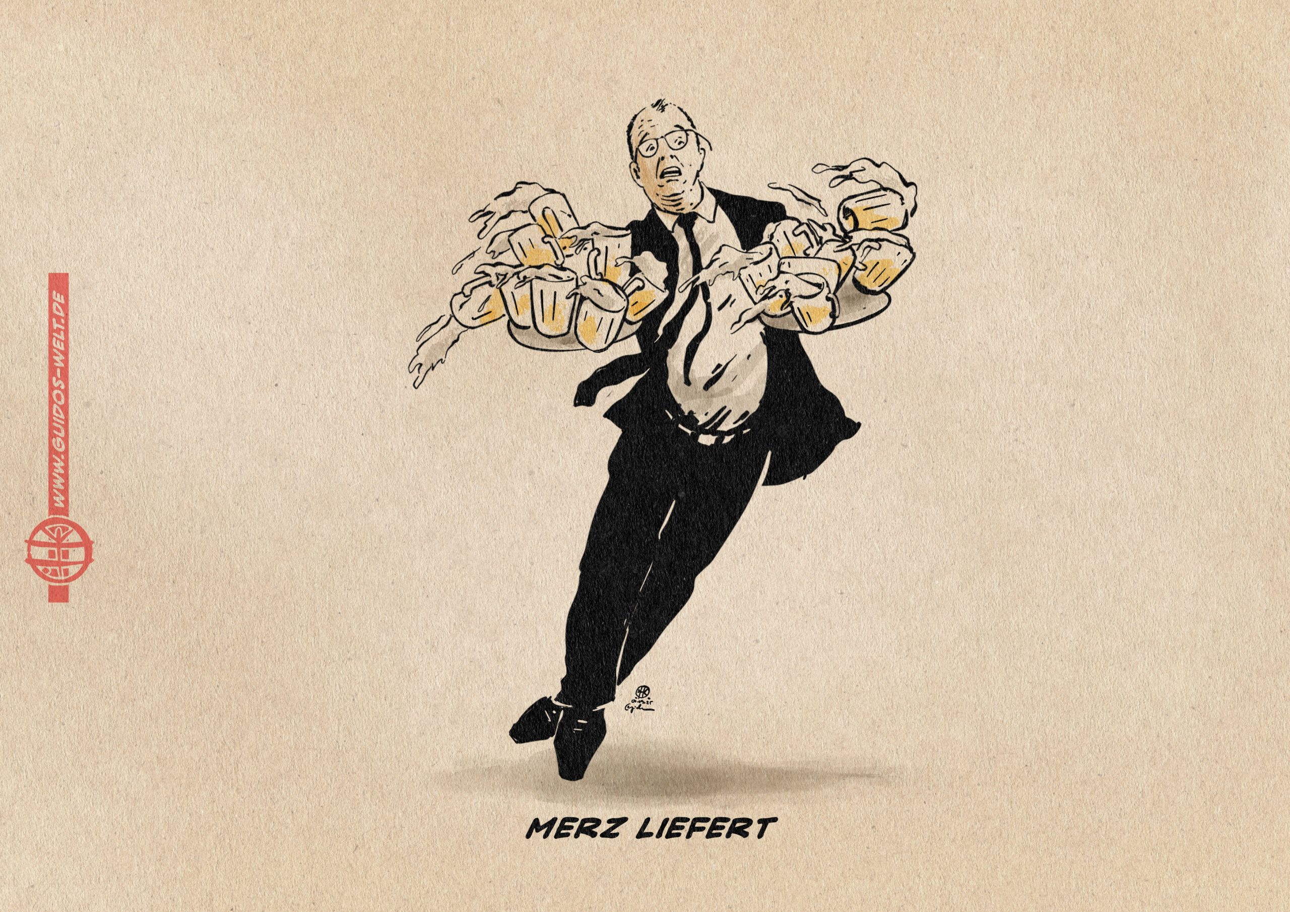 Merz liefert