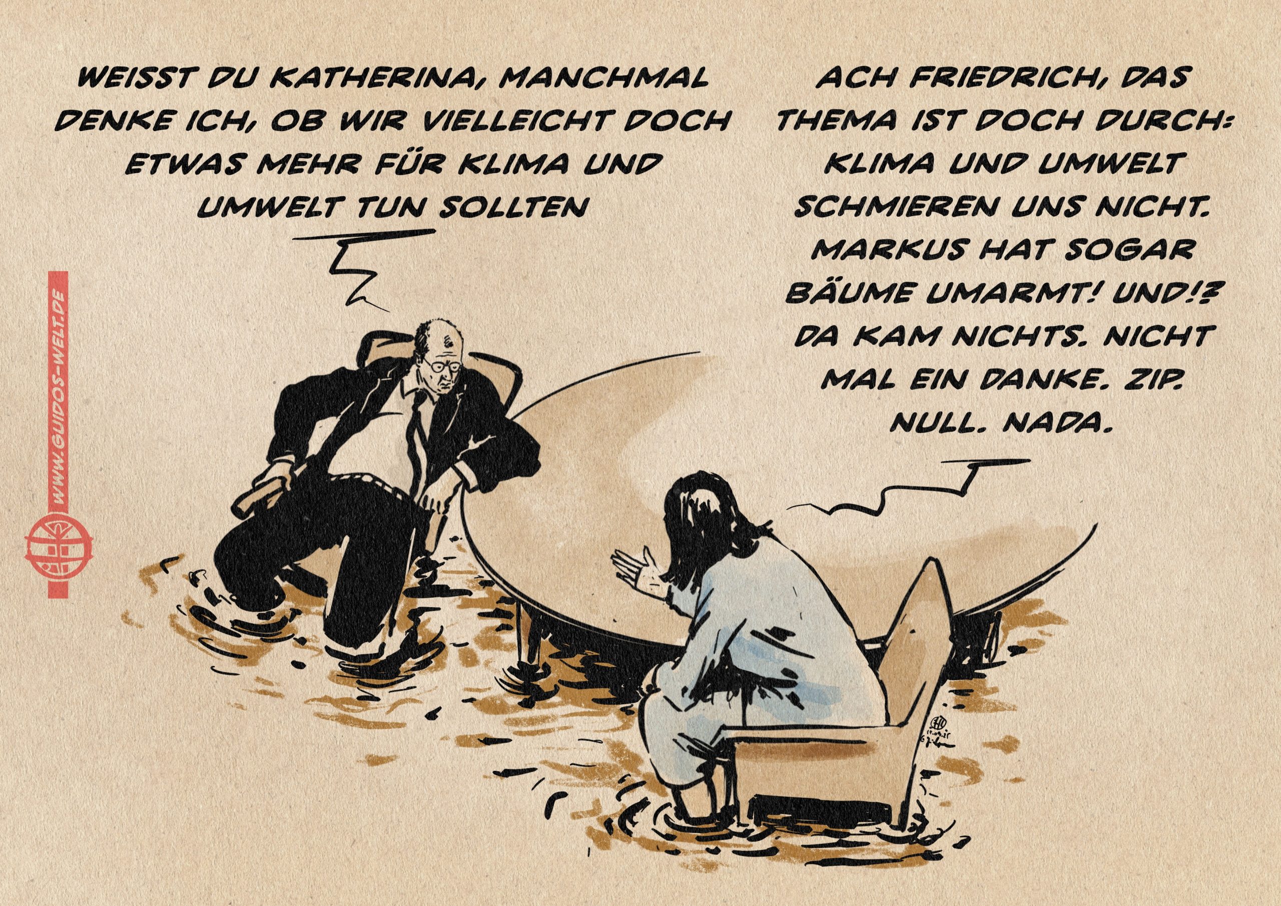 Das Klima ist schuld