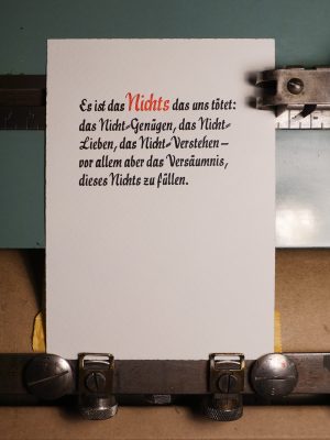 Das Nichts