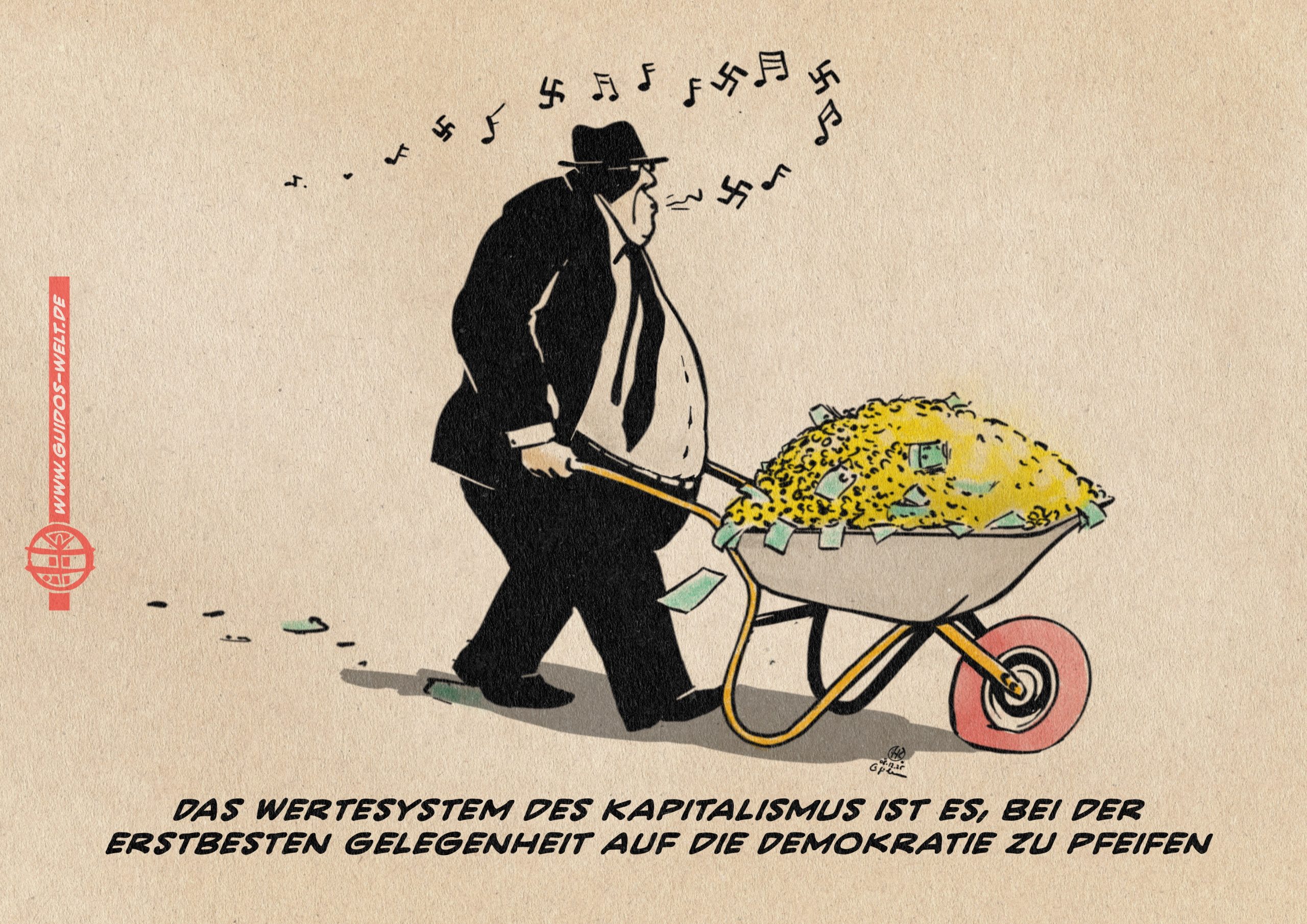 Der Kapitalismus ist die Grundlage der Demokratie, braucht diese aber nicht.