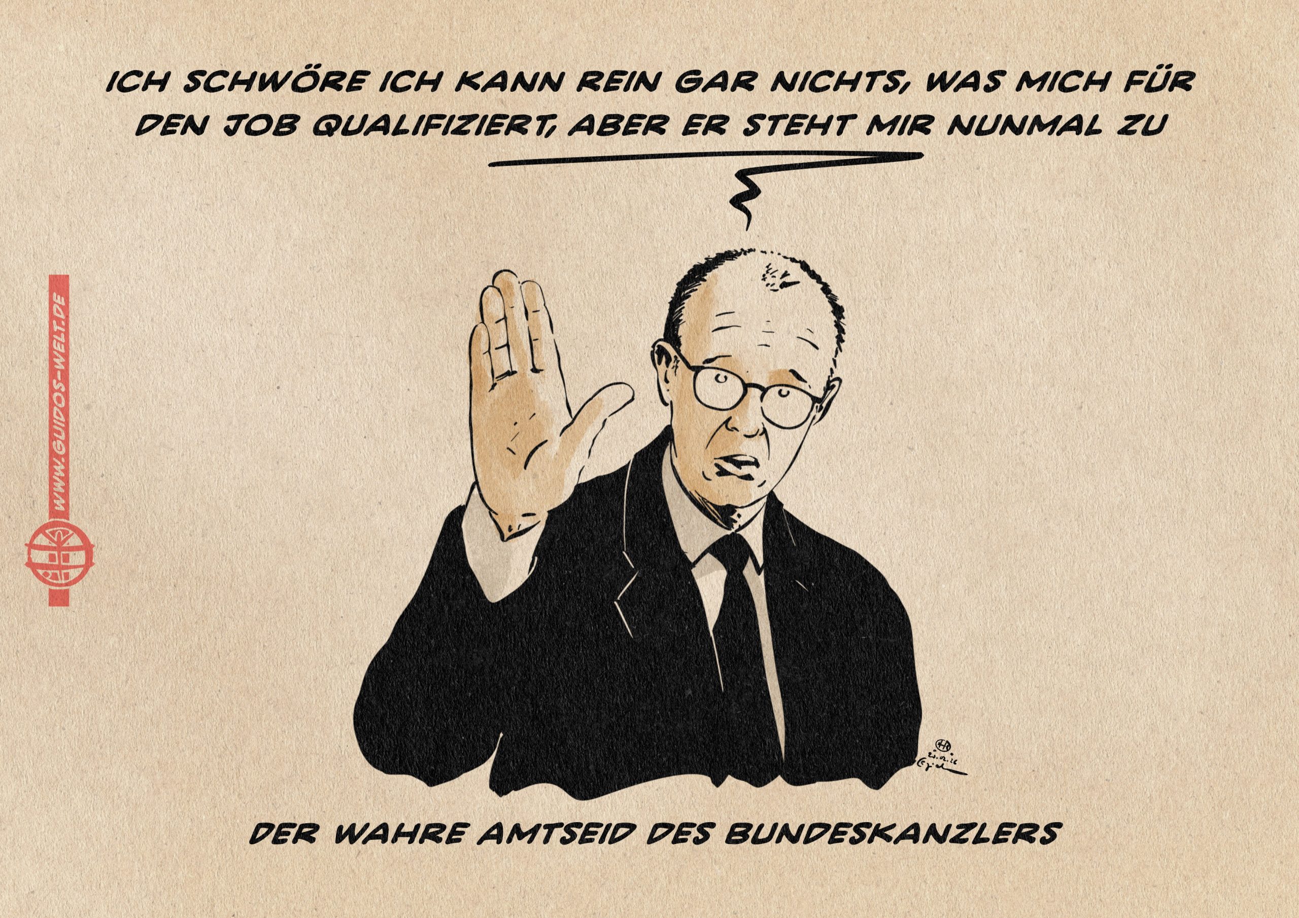 Die kanzlergewordene Bildungslücke