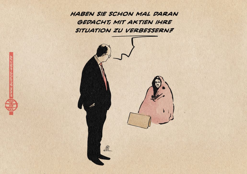 Die Weltsicht des glückhaften Profiteurs