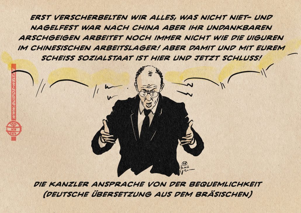 Bequemlichkeit my ass!
