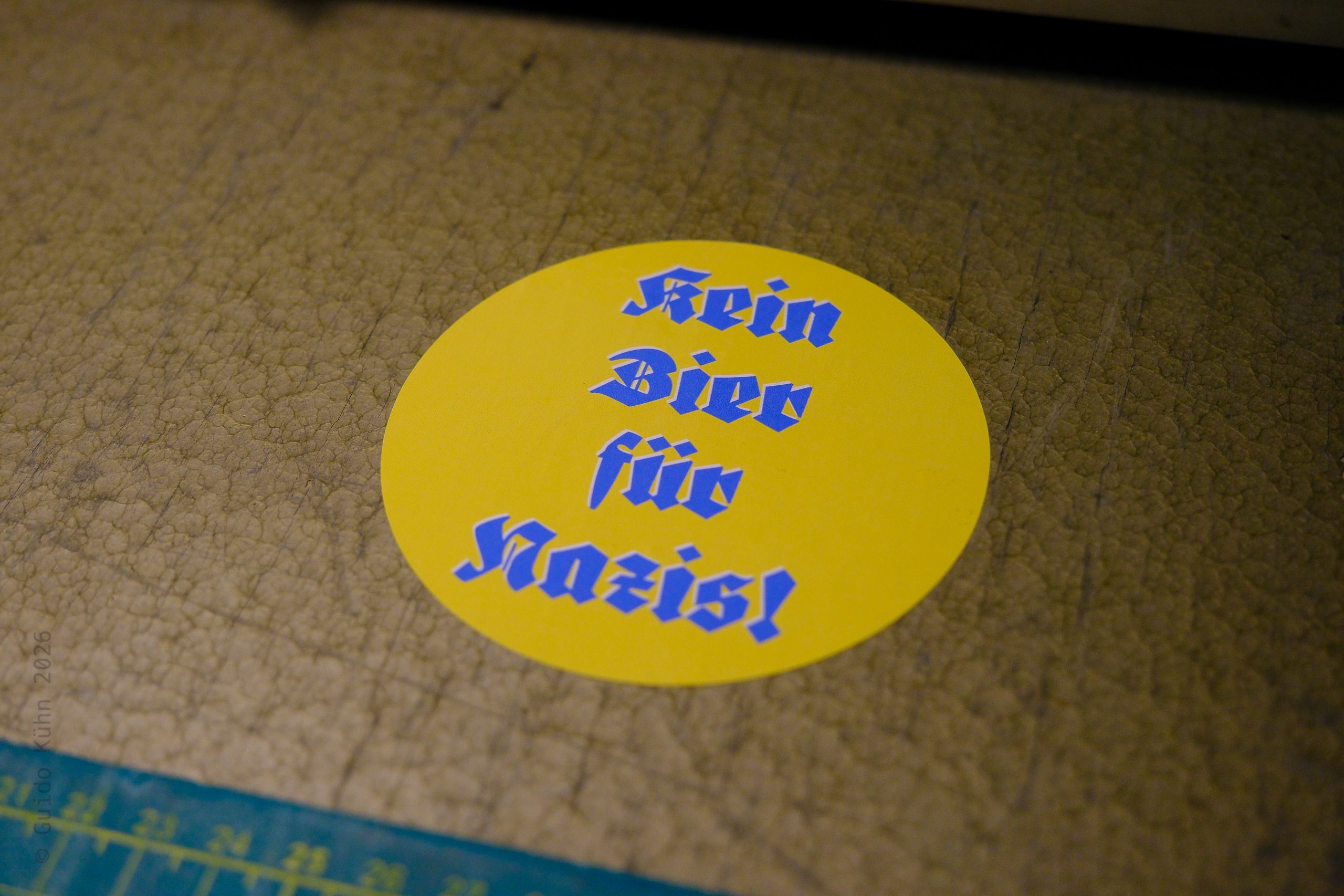 Sticker Kein Bier für Nazis! – Bild 3
