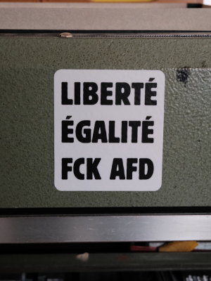 Sticker Liberté Égalité